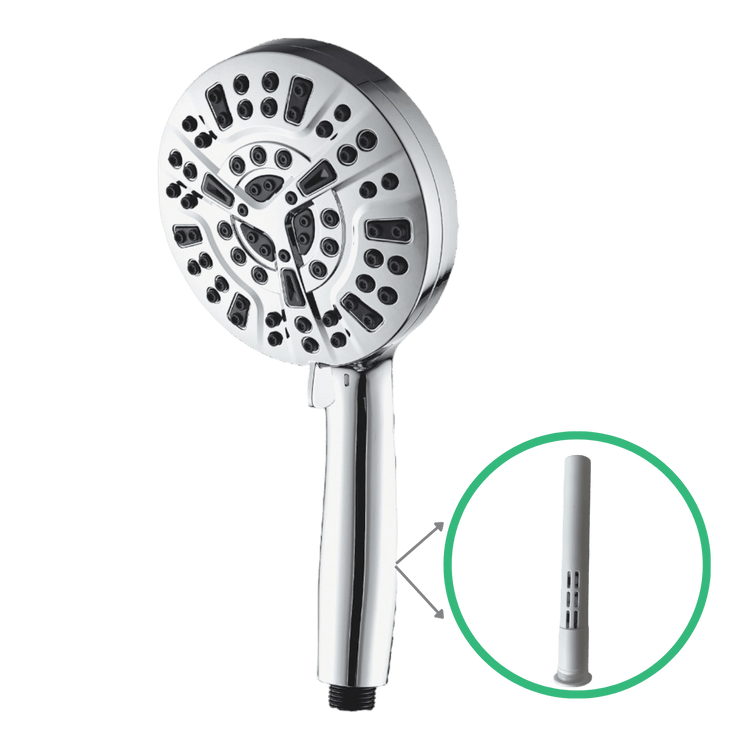 MineralStream luxe 10 mód nagynyomású zuhanyfej (szűrt)