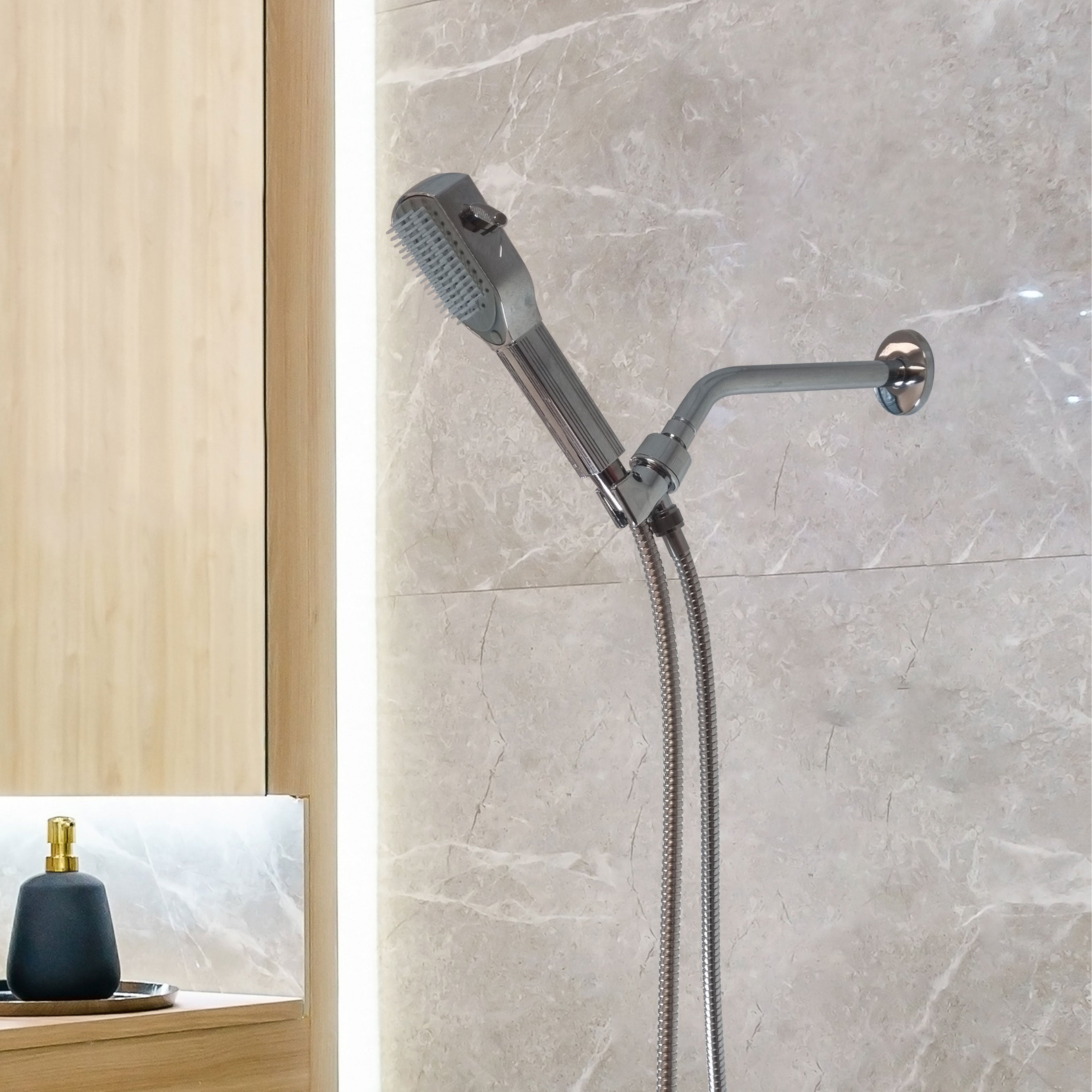 MineralStream detangler fésű zuhanyfej
