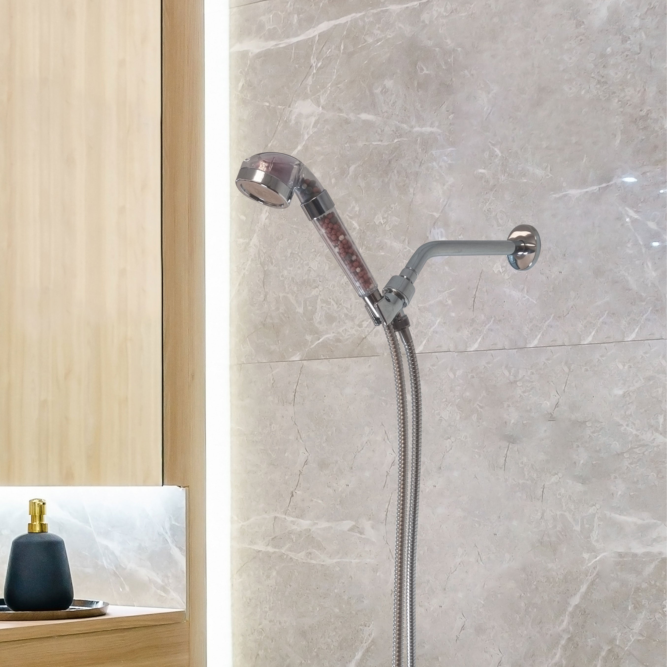 MineralStream ™ LED ionos zuhanyfej