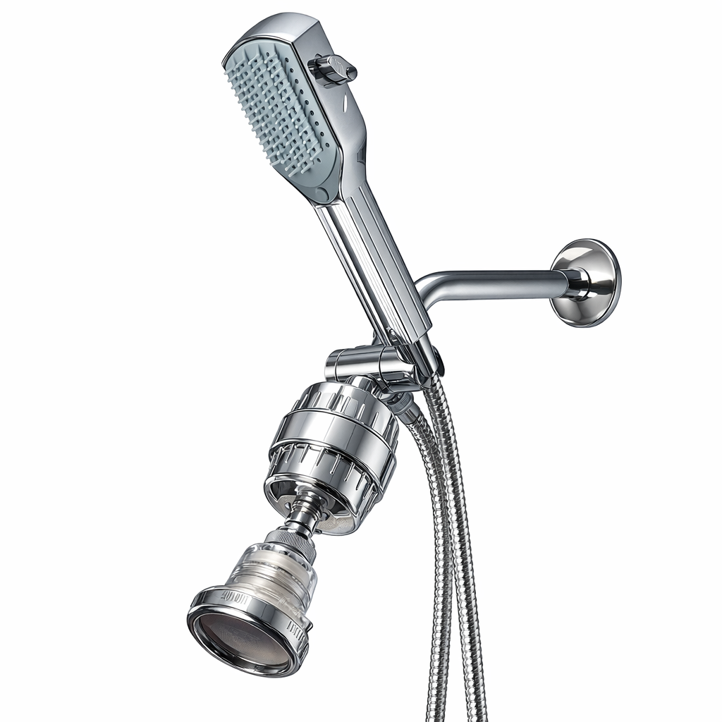 Detangler króm kettős zuhanyrendszer