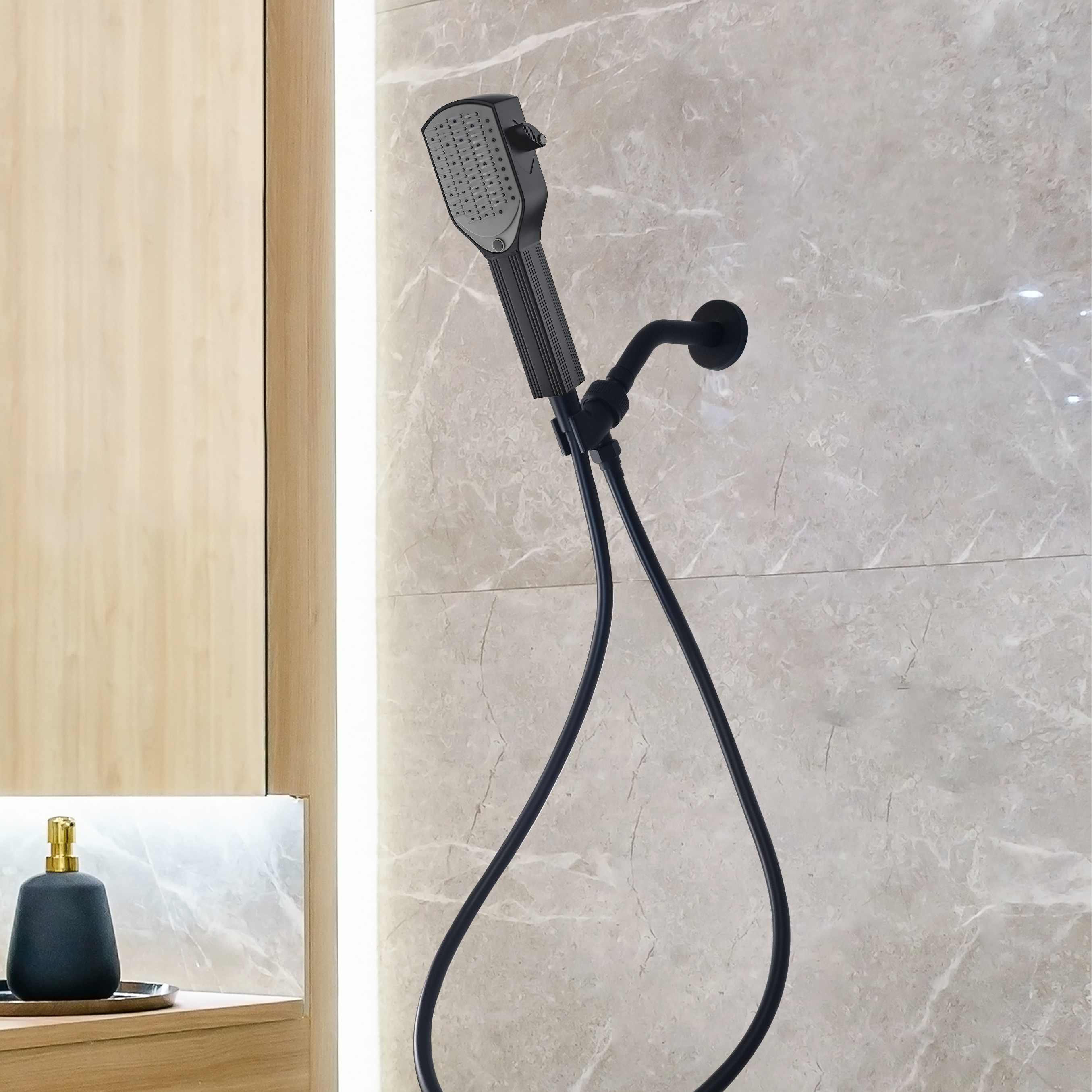 MineralStream detangler fésű zuhanyfej