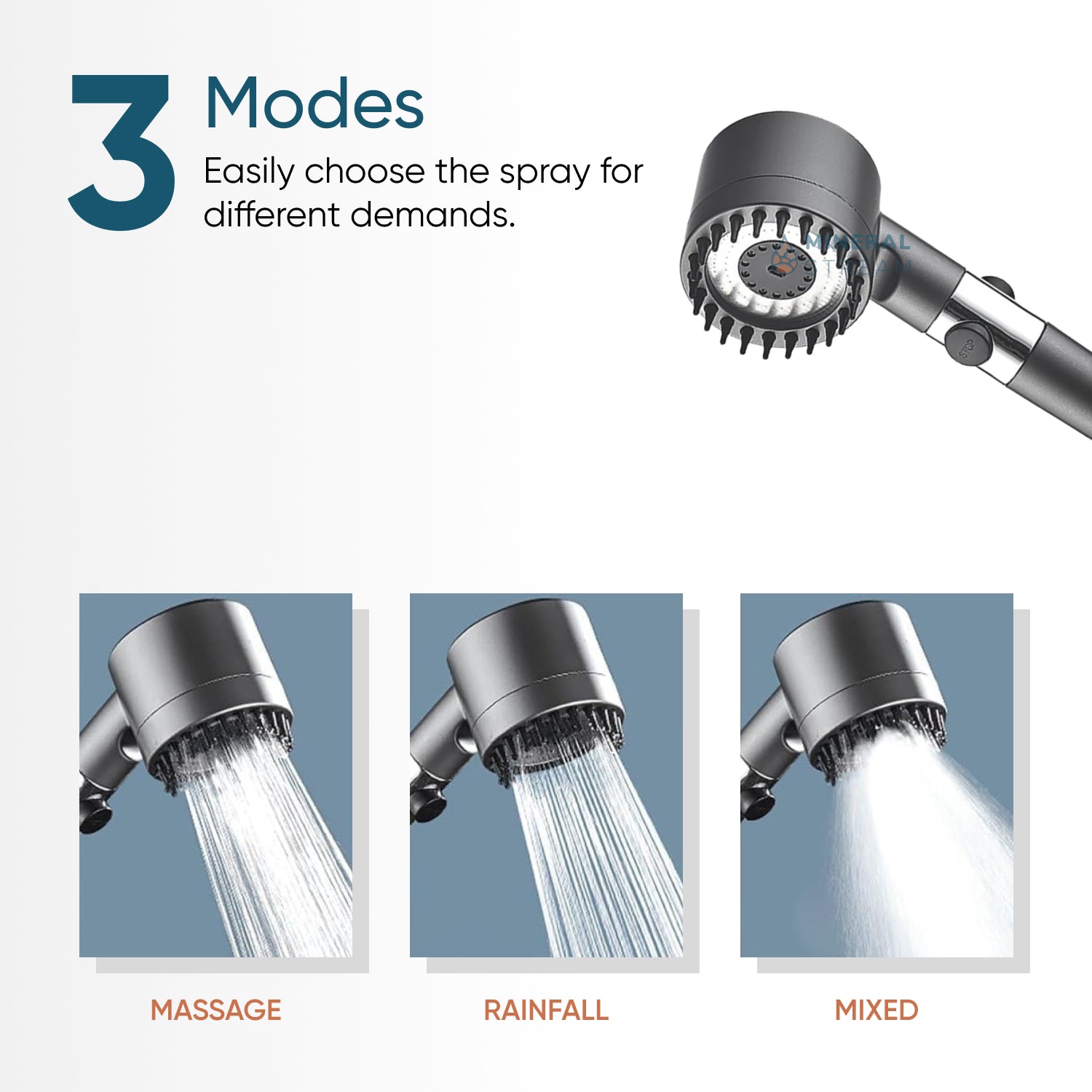 Ultimate zuhanymasszázs zuhanyzó fej zuhany esszenciális készlet