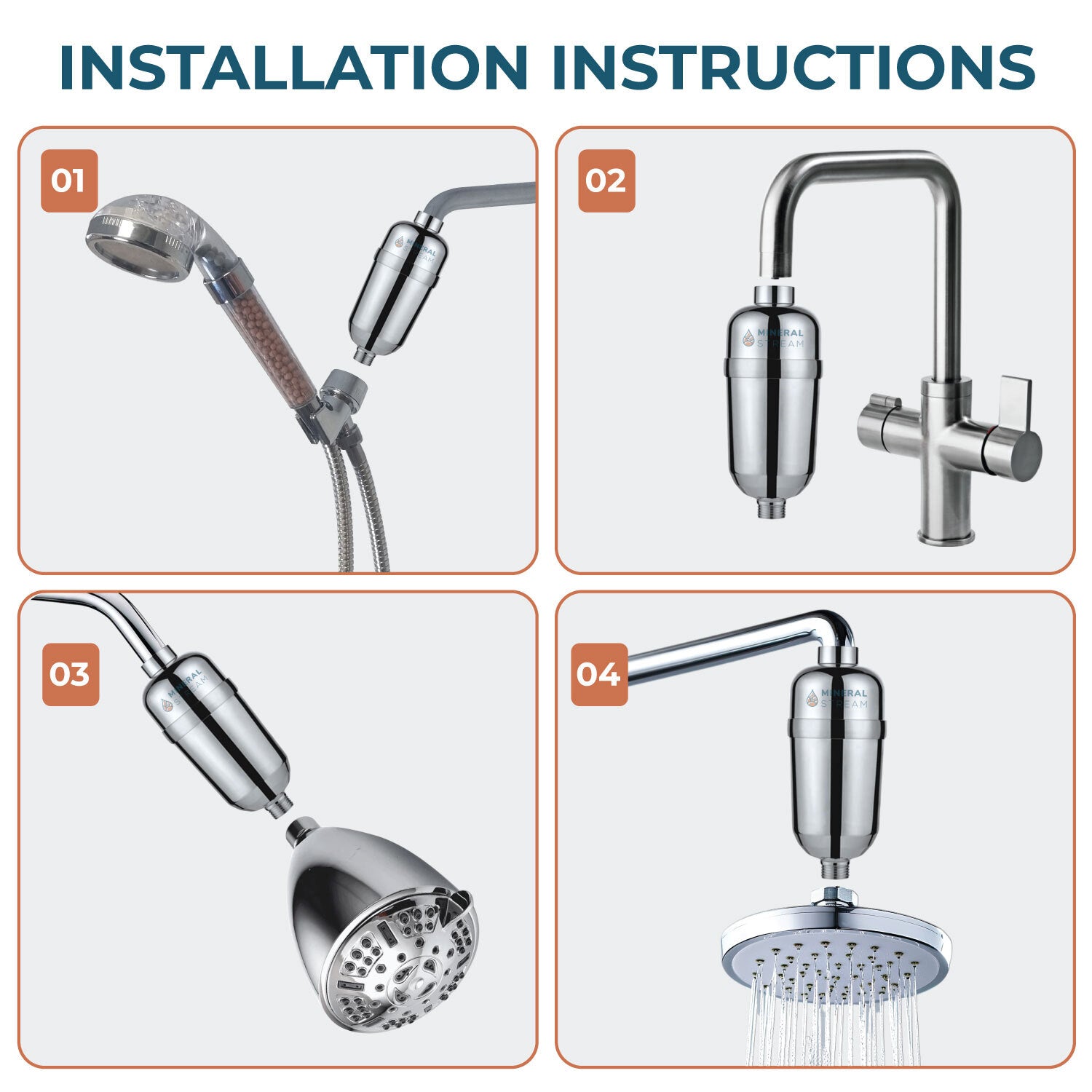 Fejlett zuhanyszűrő kemény vízhez