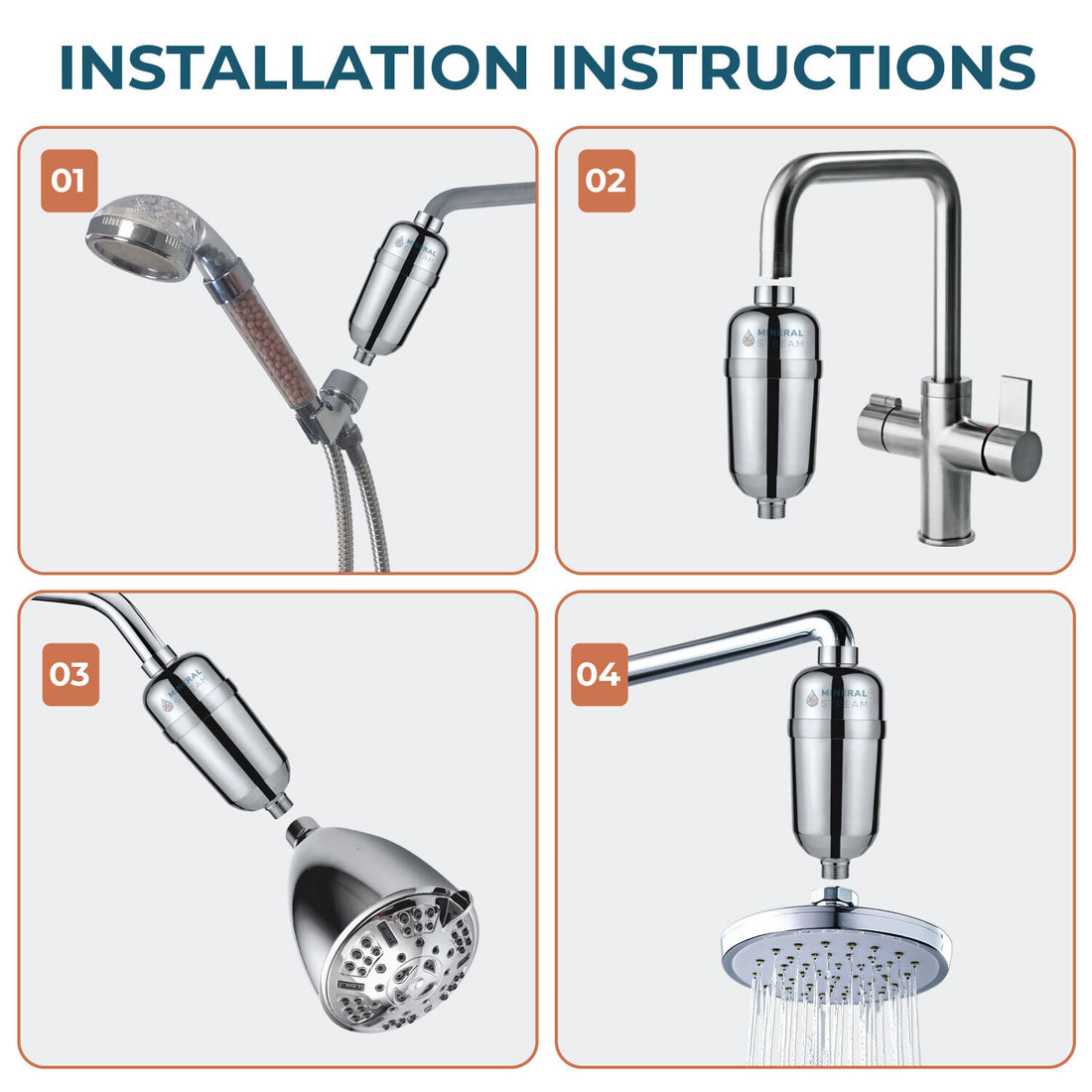 Fejlett zuhanyszűrő kemény vízhez