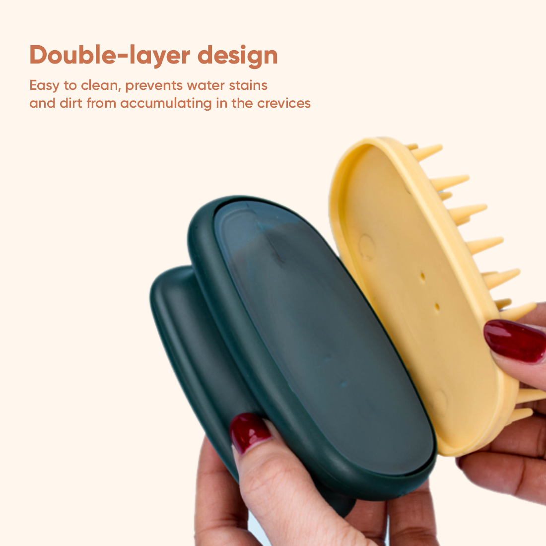 Zuhany fejbőr masszőr