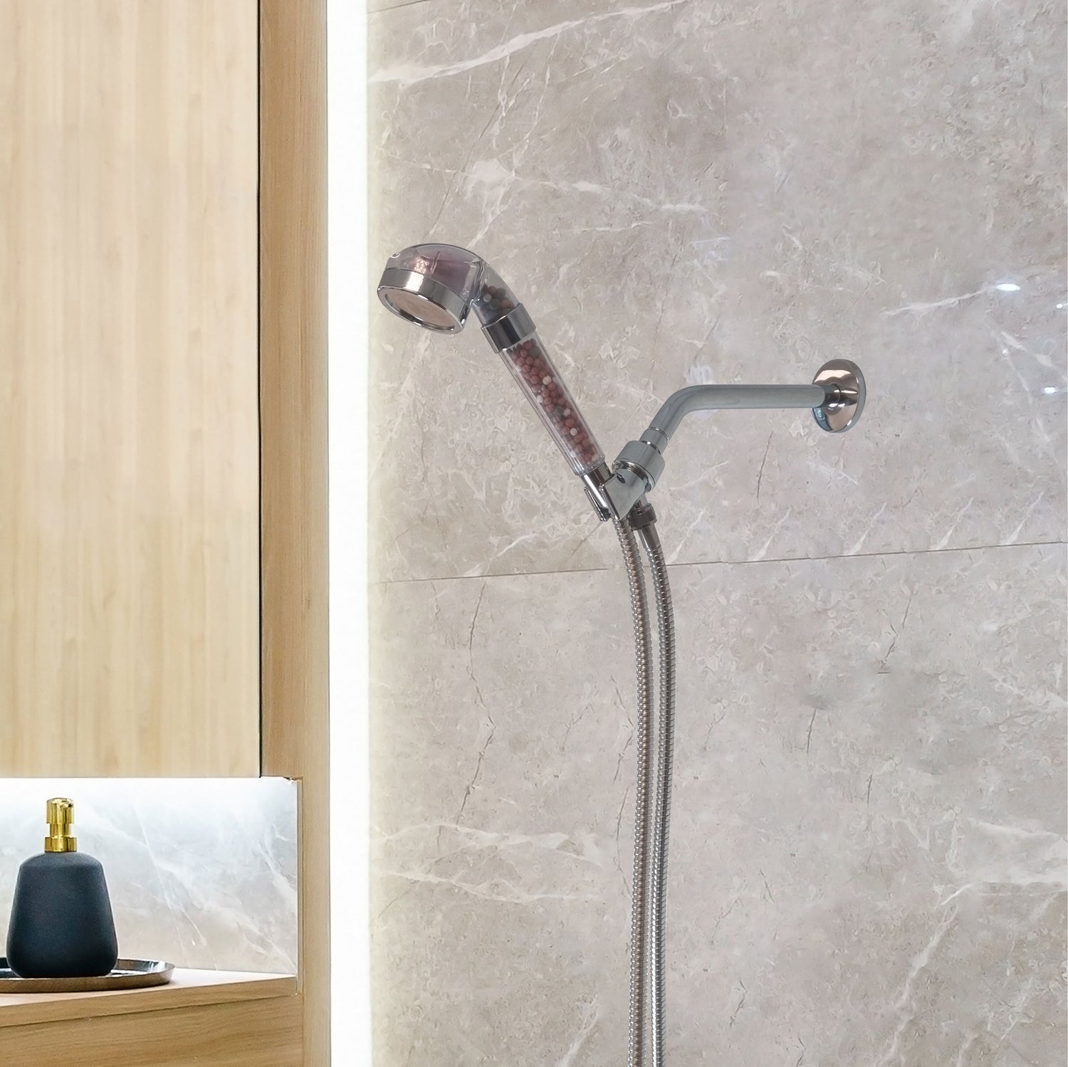 MineralStream ™ LED ionos zuhanyfej