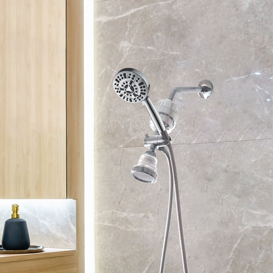 Luxe 10 módú kettős zuhanyrendszer