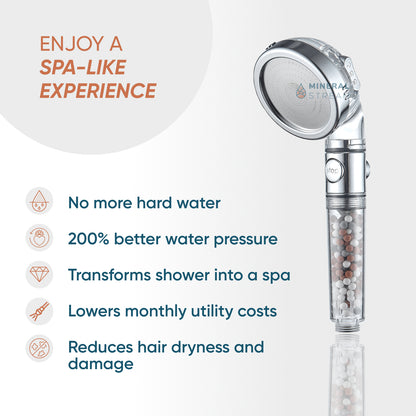 Ionic Showerhead 2.0 Shower Essentials Kit