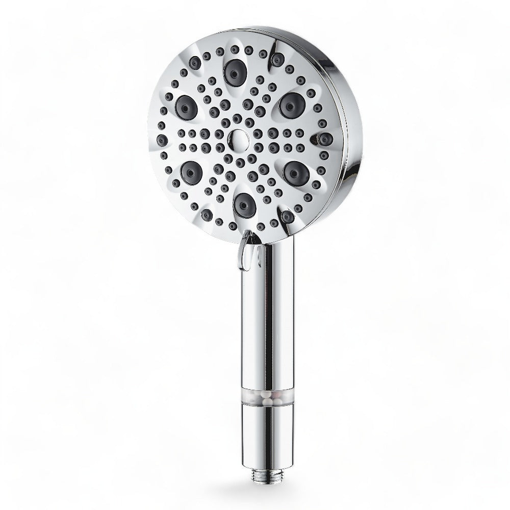 MineralStream Luxe 9 módú nagynyomású zuhanyfej (szűrt) – króm kiegészítő
